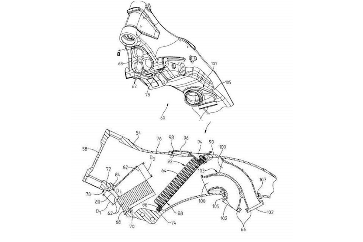 Chasis como airbox de Indian