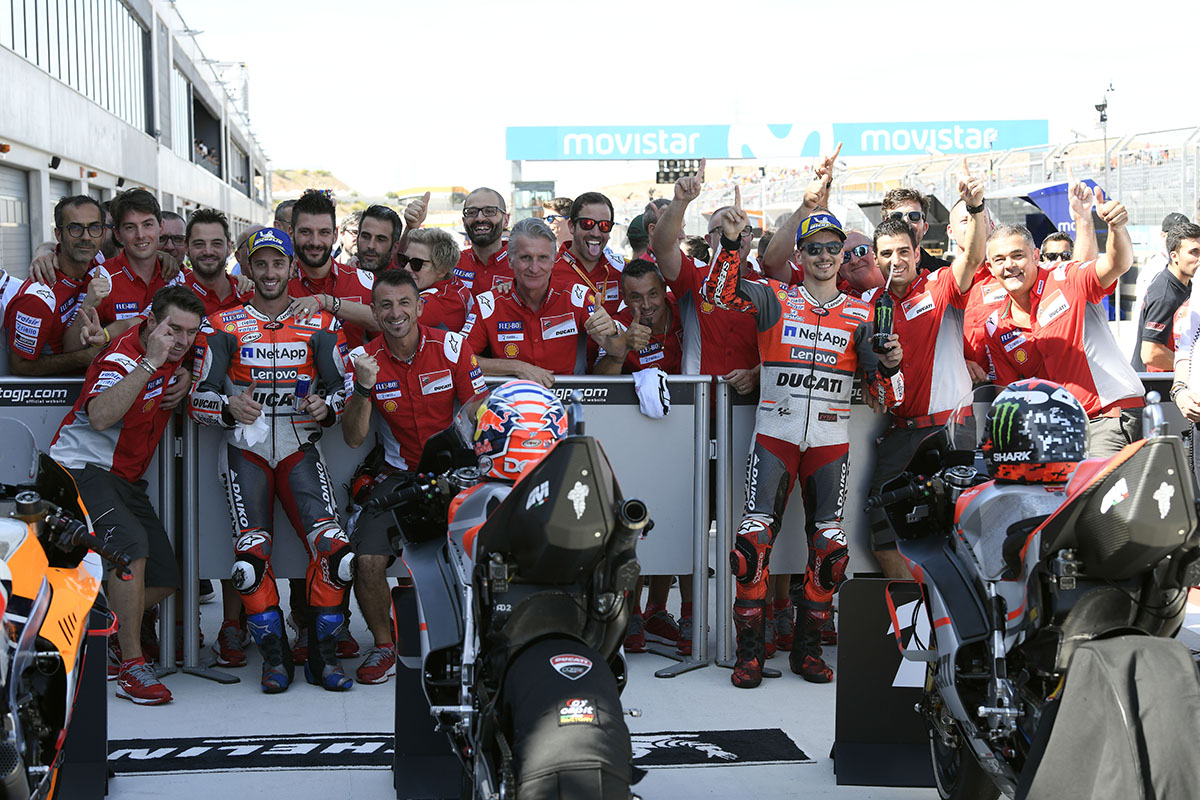 ¿Lorenzo o Dovizioso? Ducati se plantea la misma pregunta 2 años después