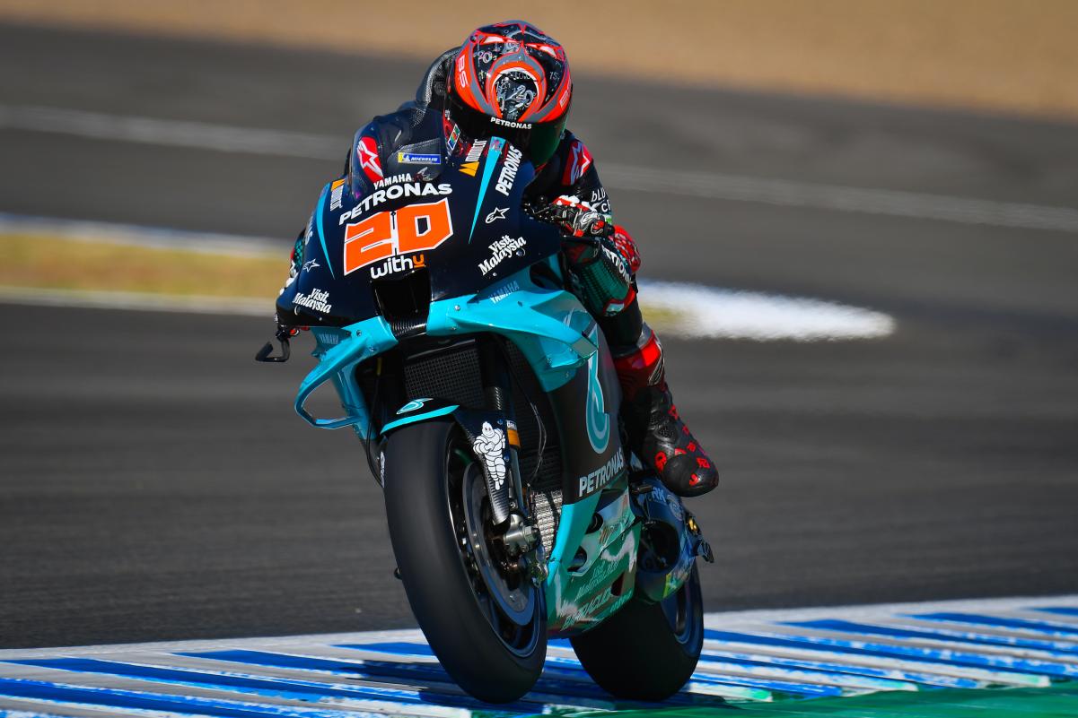 Quartararo no ha rendido al nivel esperado en la FP1 debido a la sanción