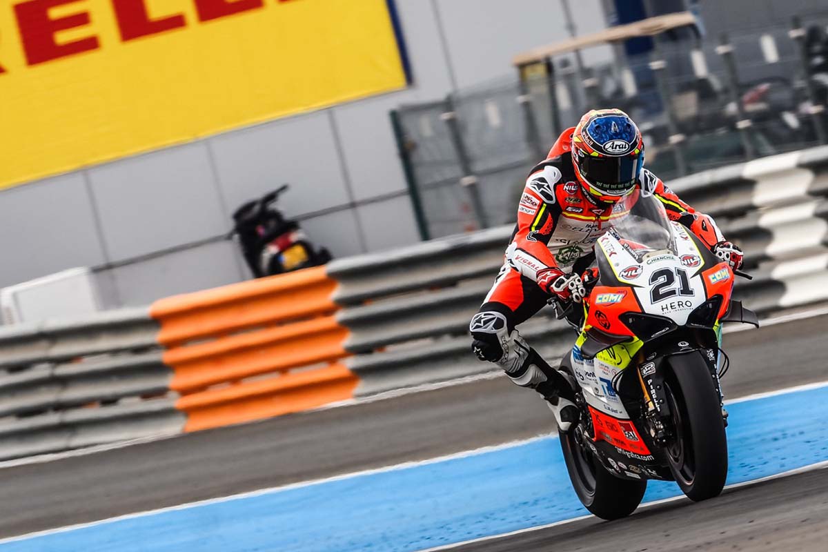 Rinaldi ha sorprendido con su rendimiento en la FP2
