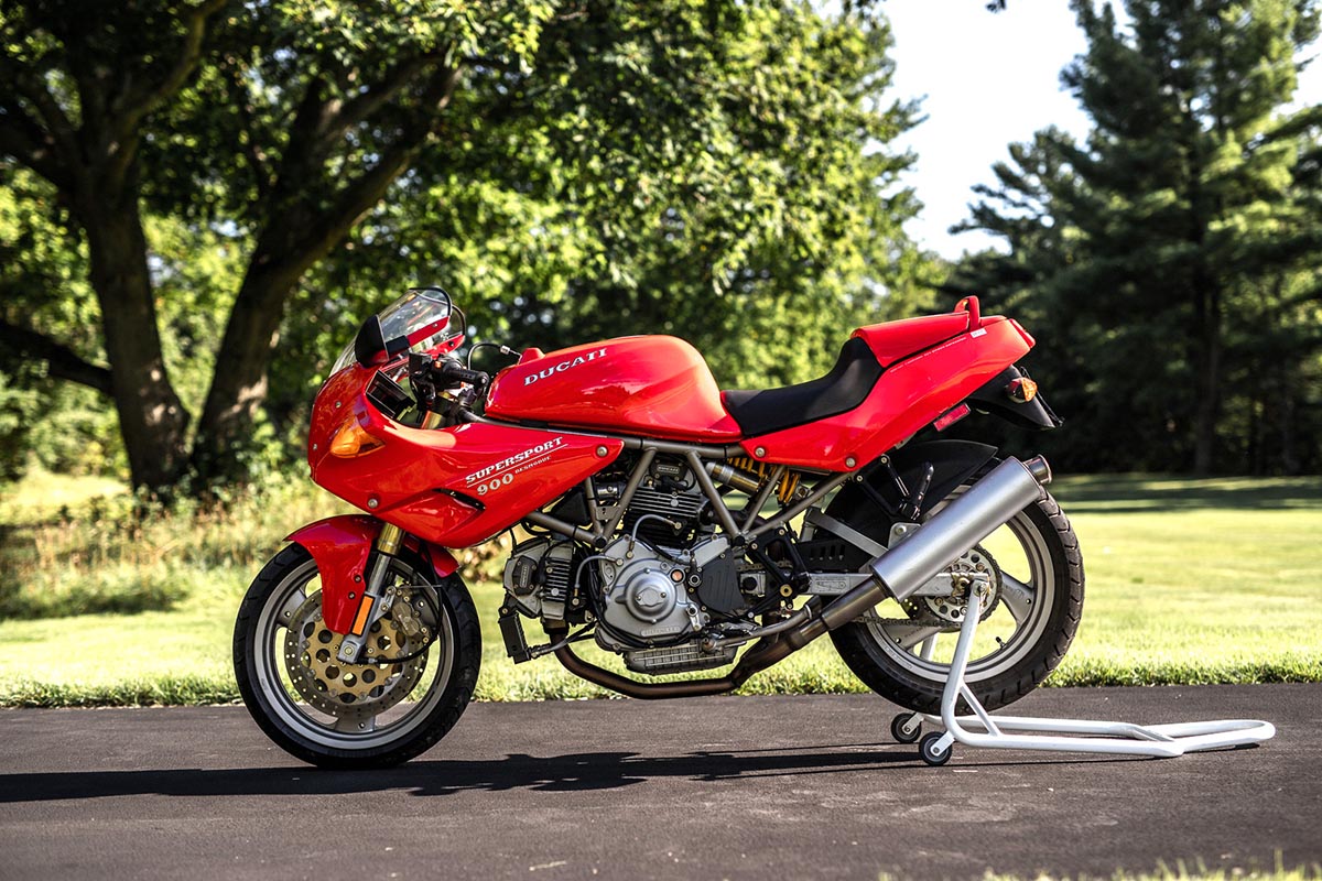 La moto está en subasta y, por el momento, no se ha alcanzado la cifra de reserva