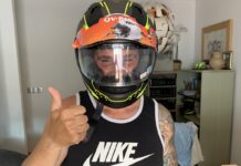El casco Arai de regalo