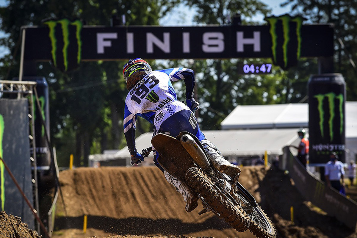 Jago Geerts, doblete MX2 Riga/Kegums