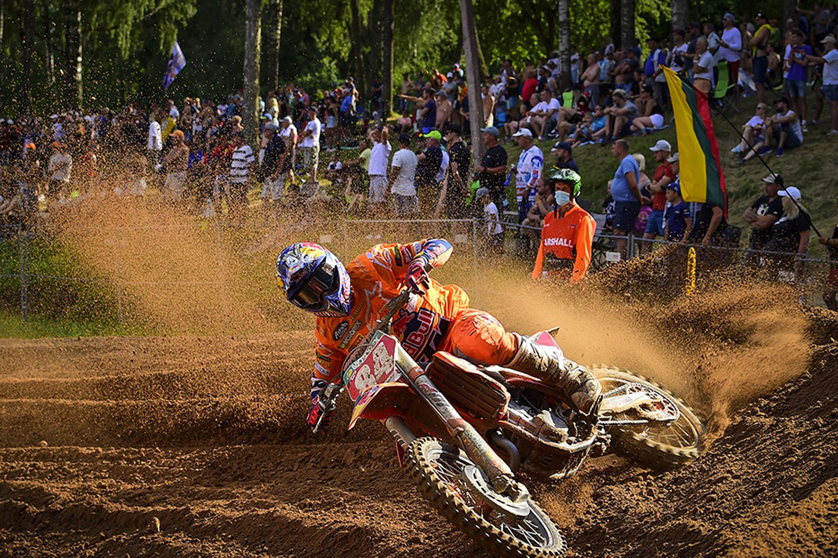 Jeffrey Herlings en acción (MXGP Kegums)