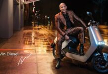 Vin Diesel con Yadea G5