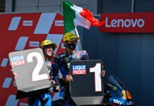 Marini y Bezzecchi en Moto2