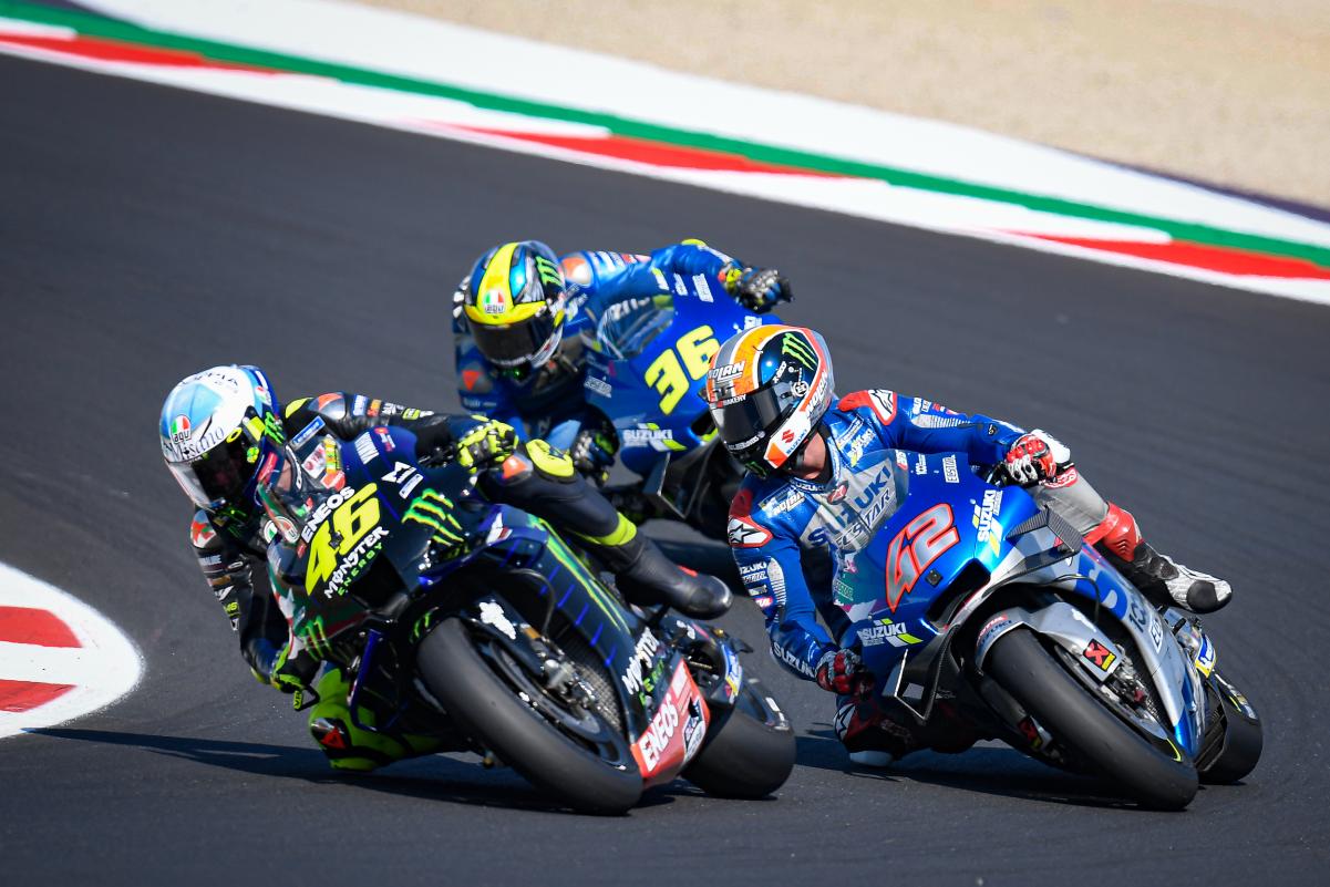 Las Suzuki al acecho de Rossi