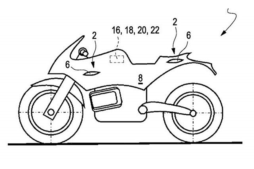 Patente de aerodinámica activa de BMW