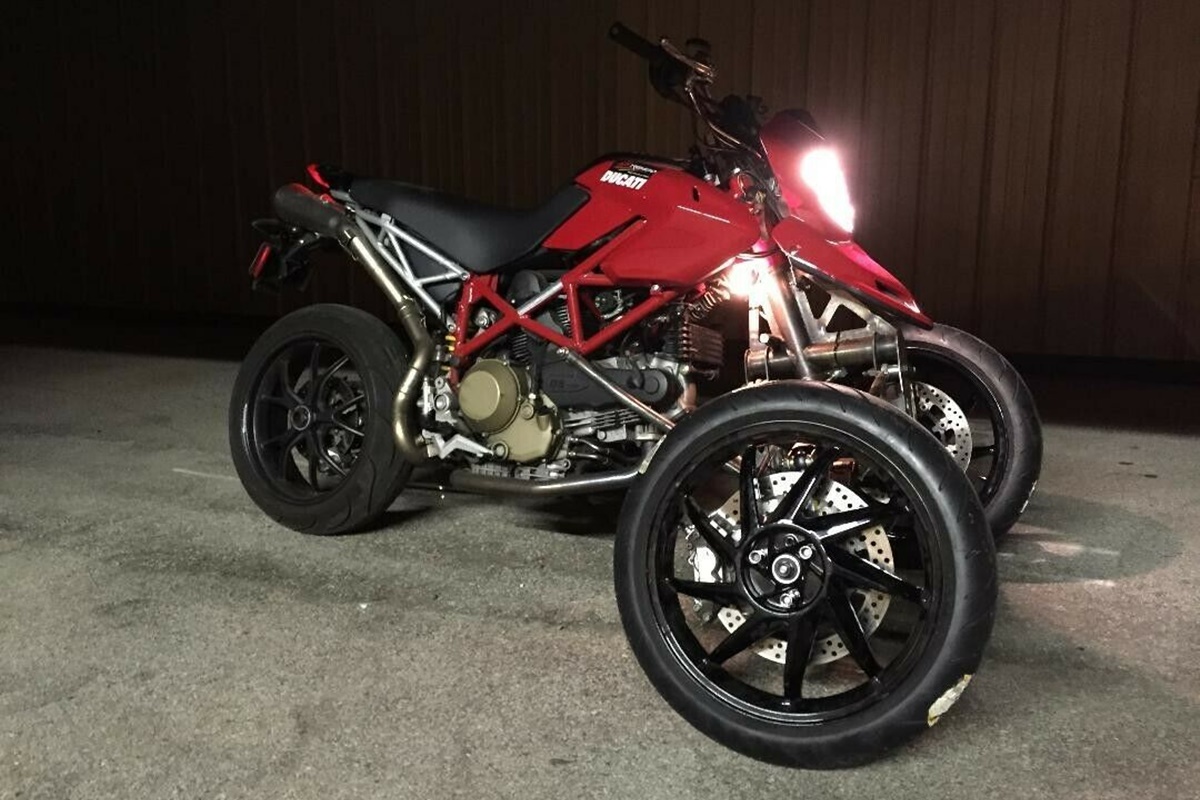 Ducati Hypermotard Reverse Trike