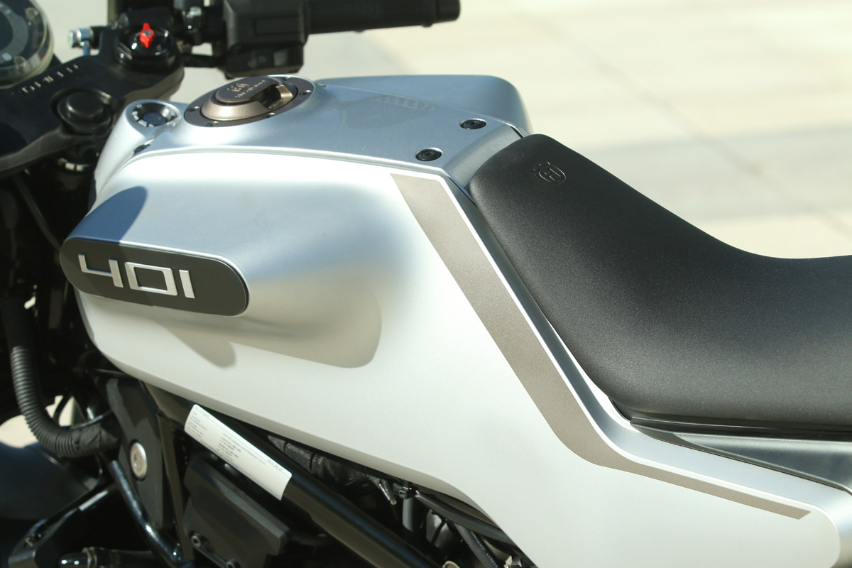 Depósito de gasolina de 11 l. para la Husqvarna Vitpilen 401