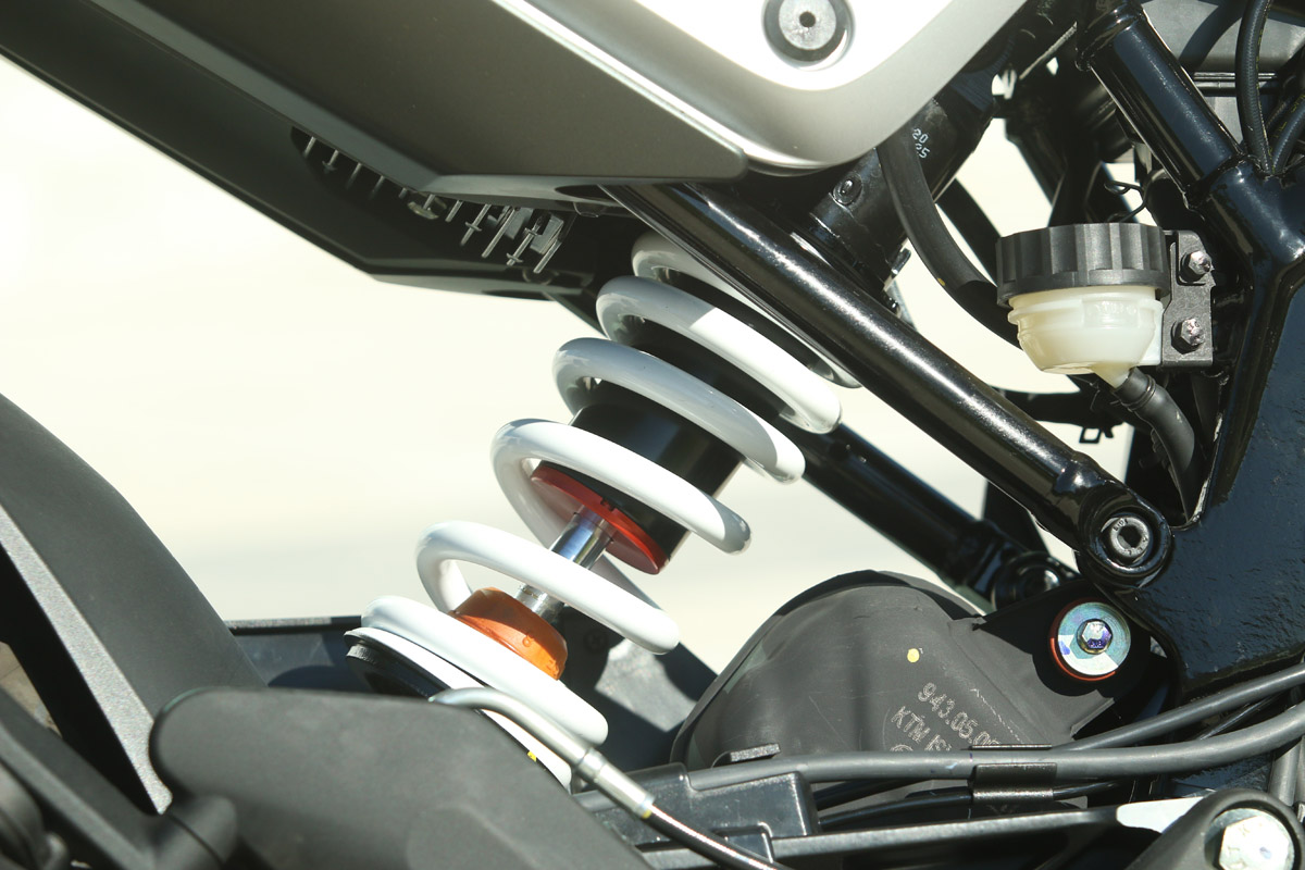 Monoamortiguador trasero WP sin bieletas para la Husqvarna Vitpilen 401