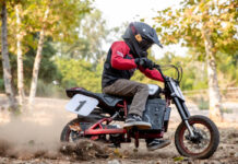 Se trata de una moto para niños