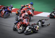 La caída de Zarco y Dovizioso ha condicionado el GP