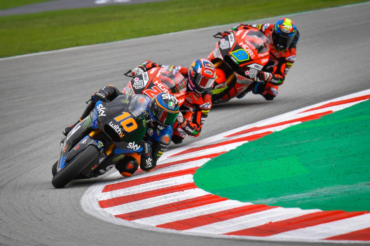 Marini no da opciones en Moto2 y se consolida