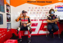 Bradl está sustituyendo a Márquez