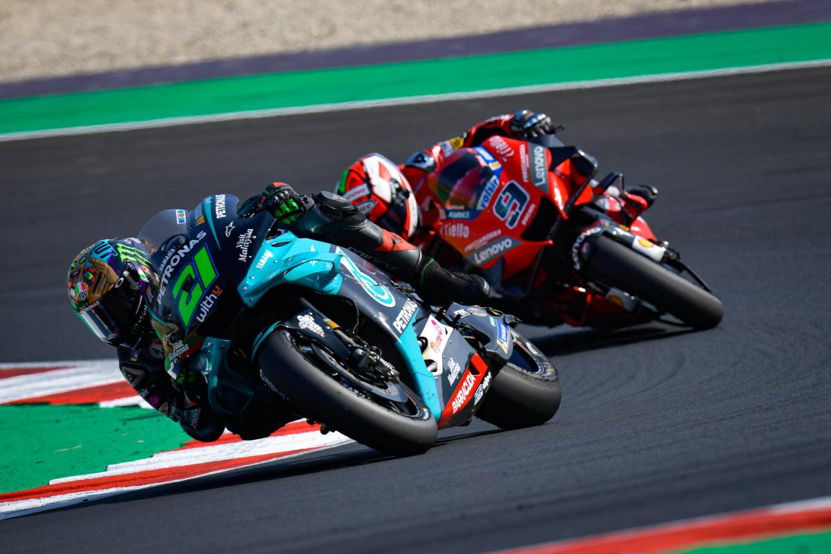 Morbidelli fue protagonista de una gran remontada