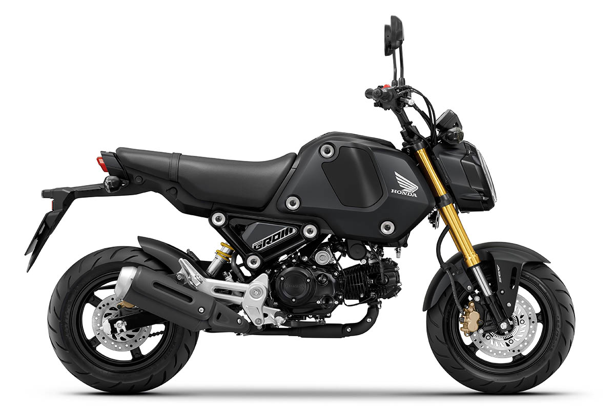 Honda MSX125 GROM 2021 en negro