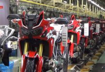 Fabricación Honda Africa Twin