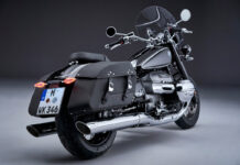 Vista trasera dcha. 3/4 BMW R18 Classic