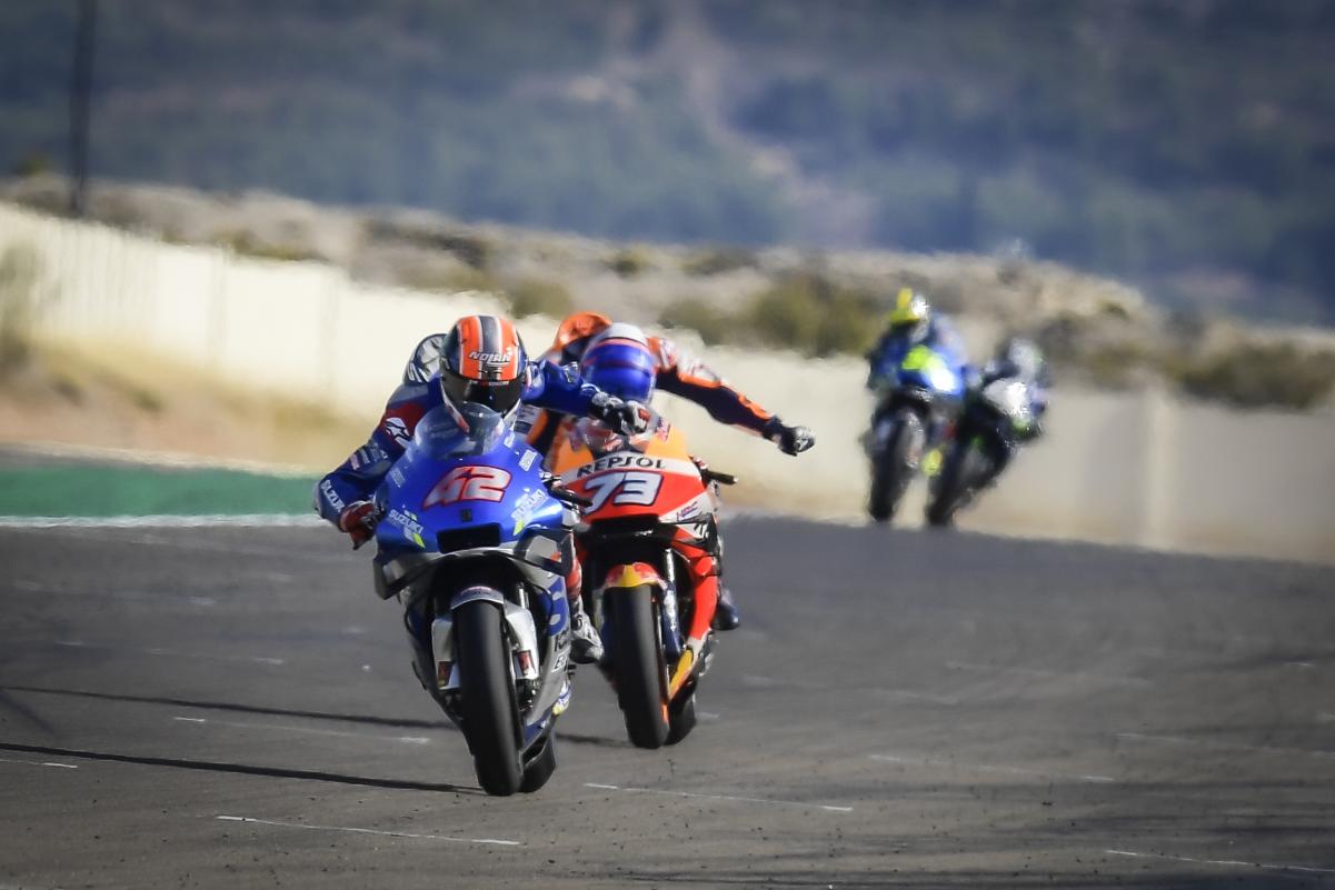 Márquez y Rins lucharon por la victoria como en el FIM CEV, pero ahora en MotoGP