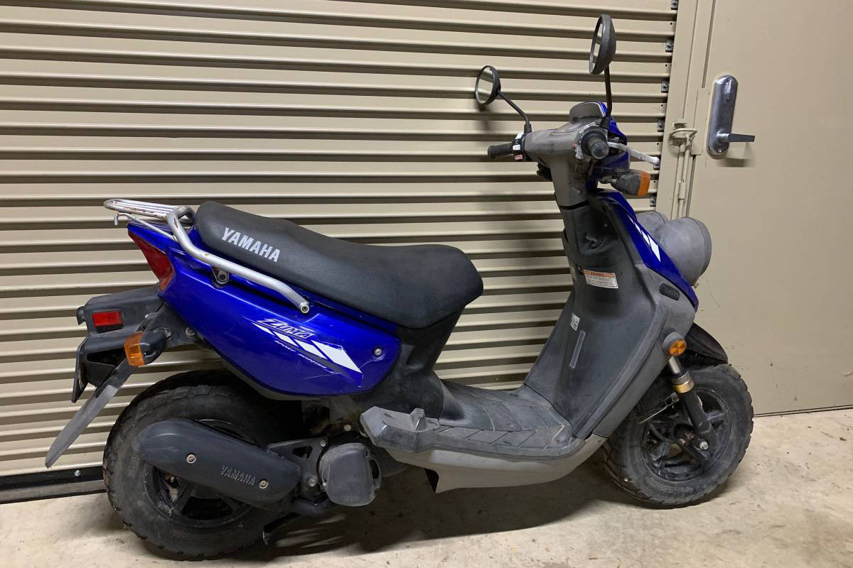 En la colección hay scooters de 50 cc