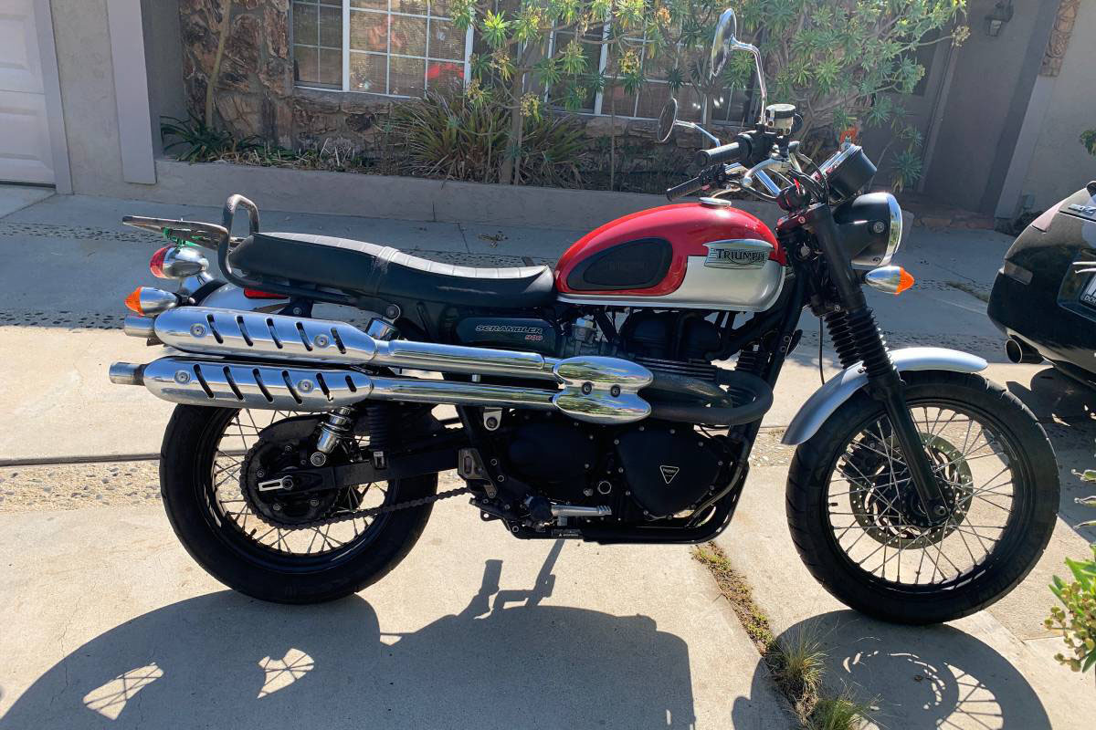 La Triumph es la moto más moderna
