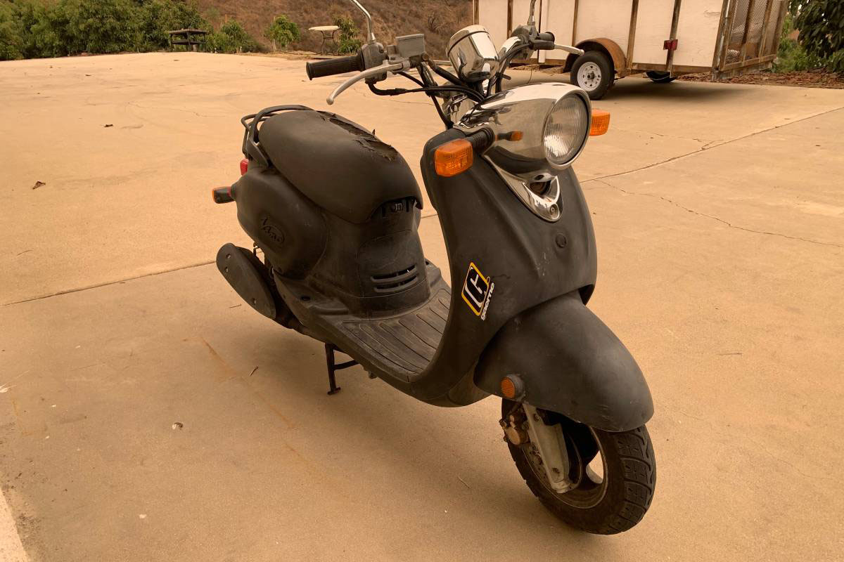 También encontramos algún scooter clásico