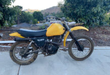 Las motos de cross de los 70 son un aliciente