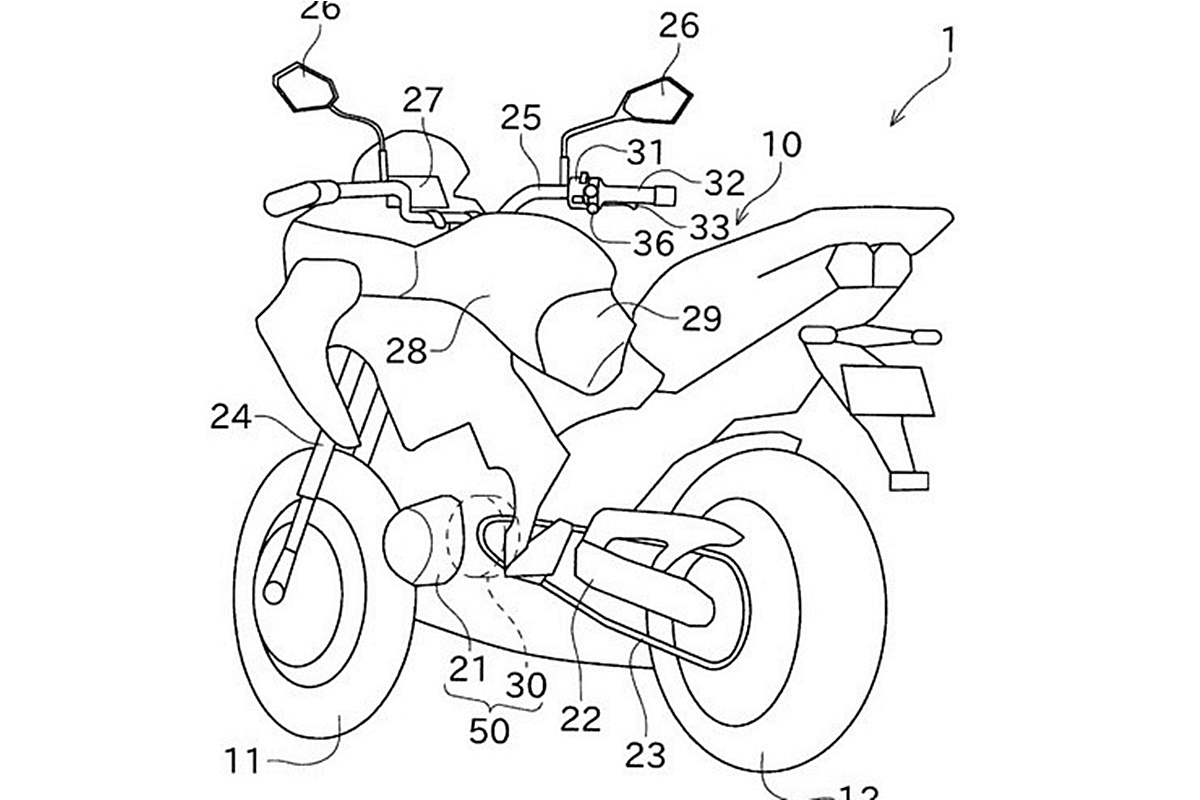 Patente de Kawasaki híbrida