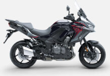 Kawasaki Versys 1000 S 2021 (gris-negro-rojo)