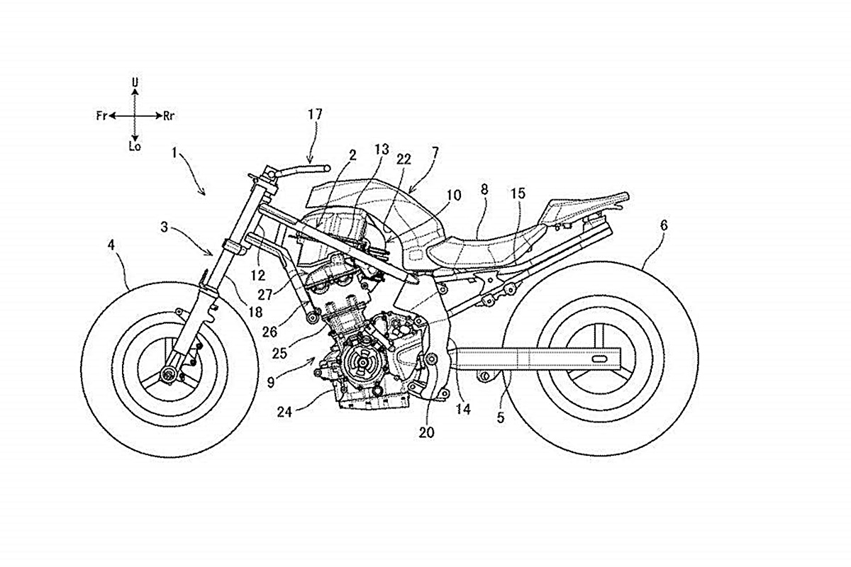 Patente Suzuki SV650 futura