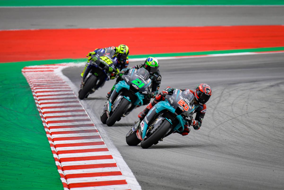 El rendimiento de Yamaha en Montmeló fue excelente