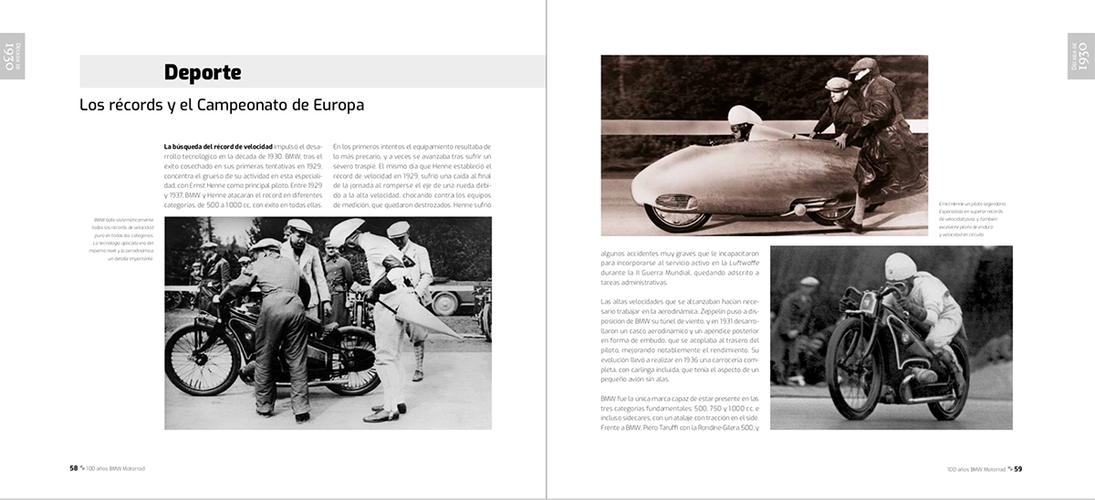 El deporte también tiene su espacio en el libro