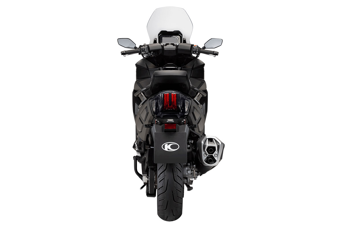 Trasera del KYMCO CV3
