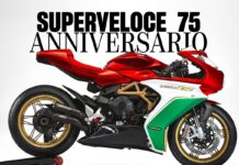 MV Agusta Superveloce 75 Anniversario