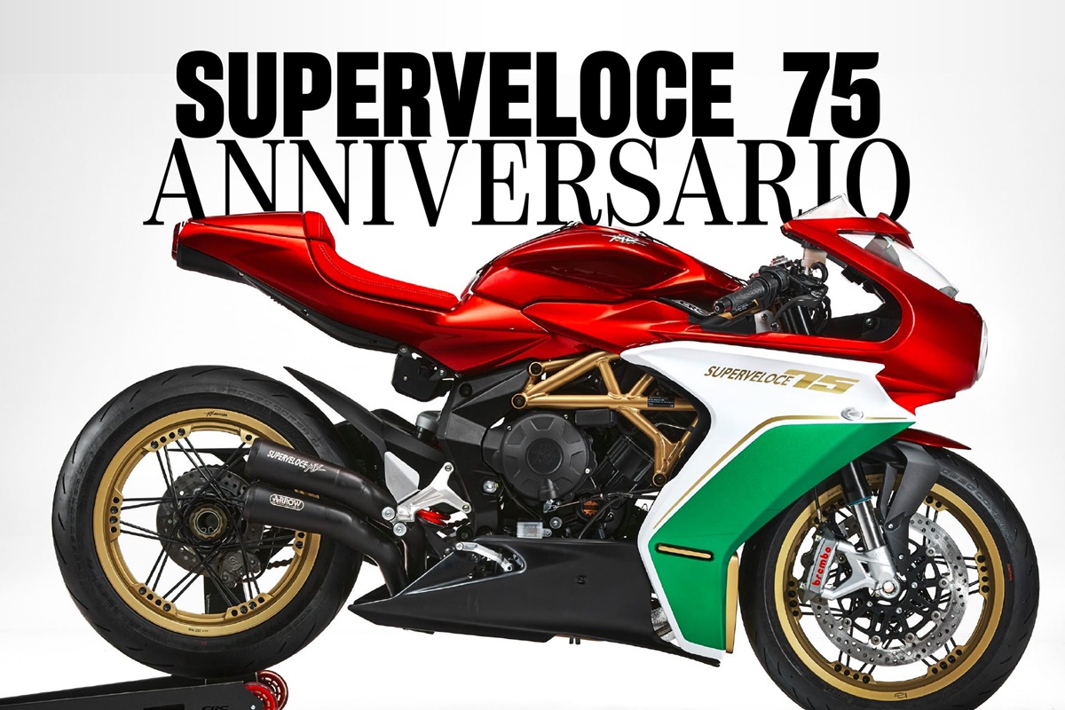 MV Agusta Superveloce 75 Anniversario
