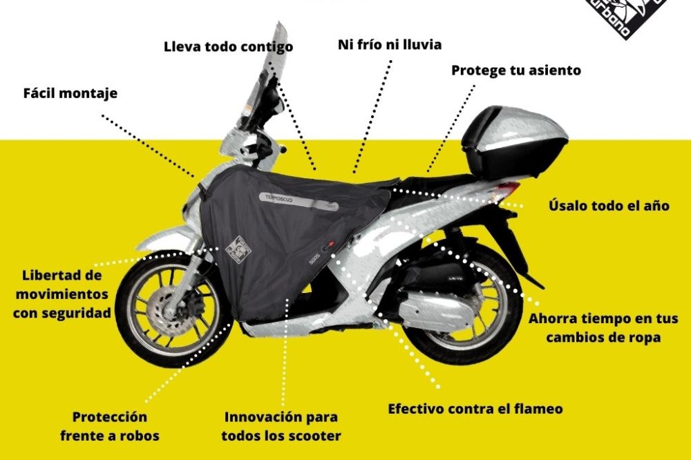 10 motivos para montar una manta Tucano Termoscud en tu scooter