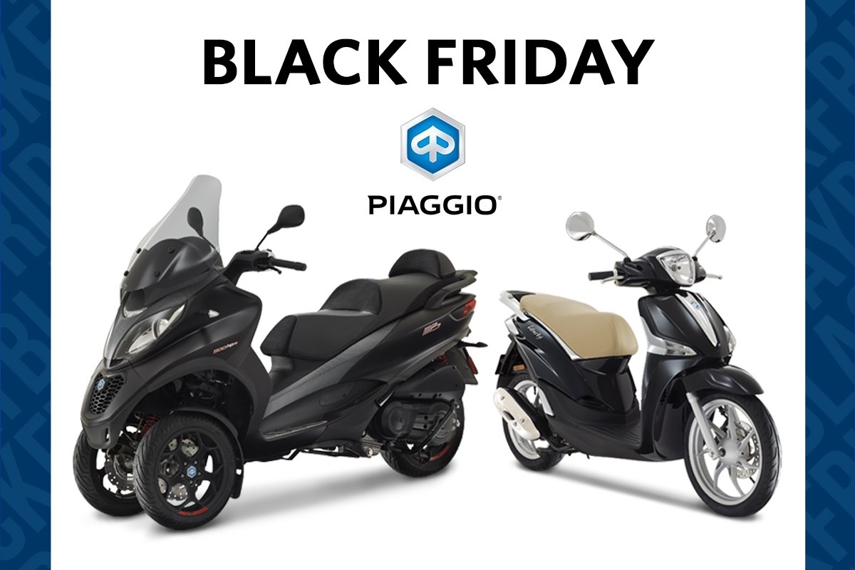 Promoción Black Friday Piaggio