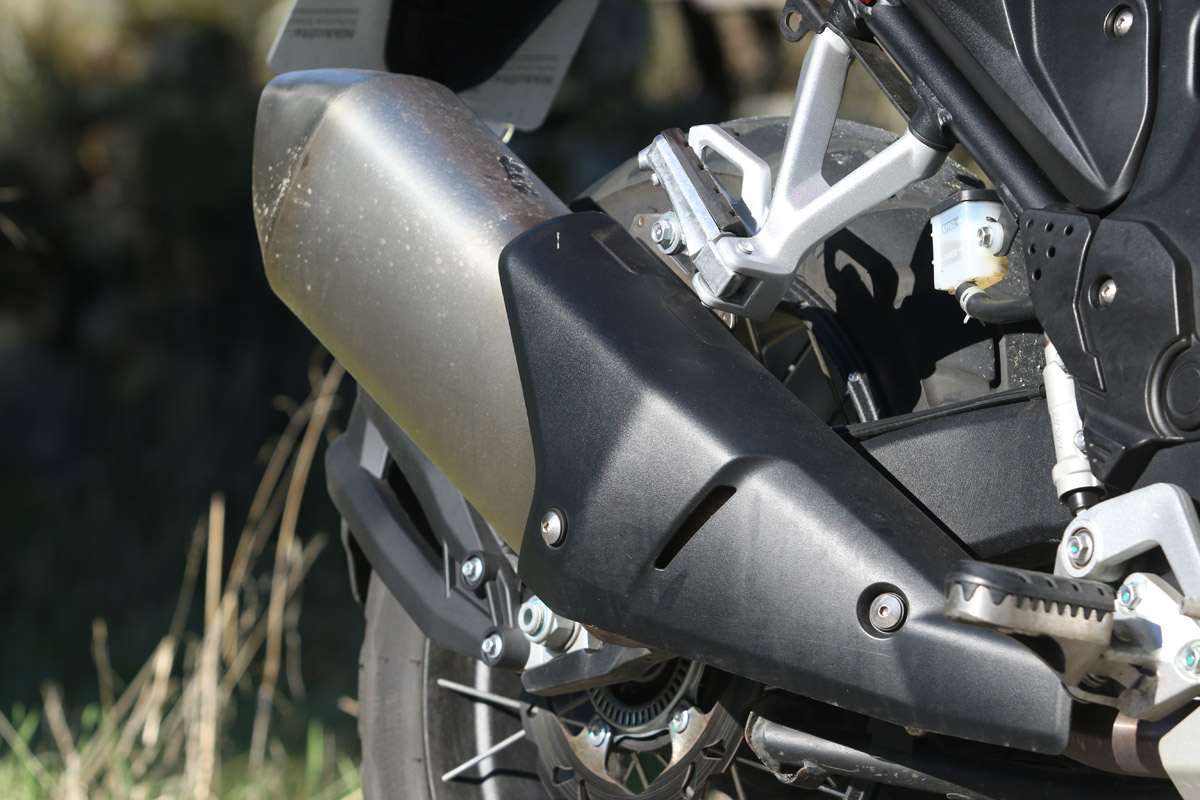 Silenciador de la Macbor Montana XR5 500