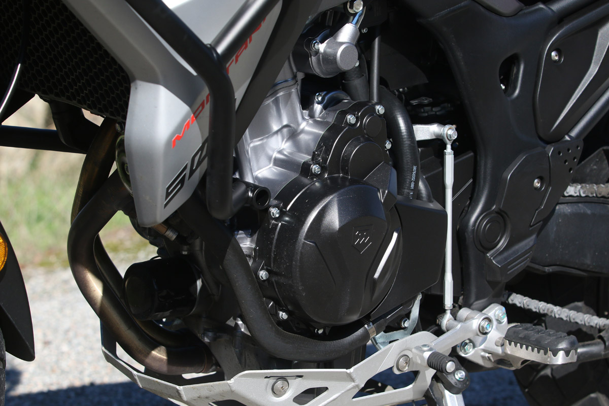 La Macbor Montana XR5 500 dispone de doble modo de conducción (Safe y Sport)