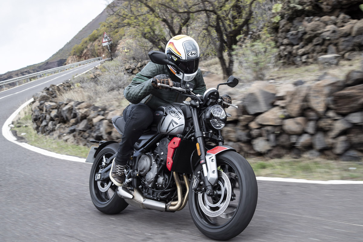La Triumph Trident 660 rivaliza con la Honda CB650R y la Kawasaki Z650, entre otras.