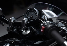 Instrumentación de la BMW R18 "Spirit of Passion"