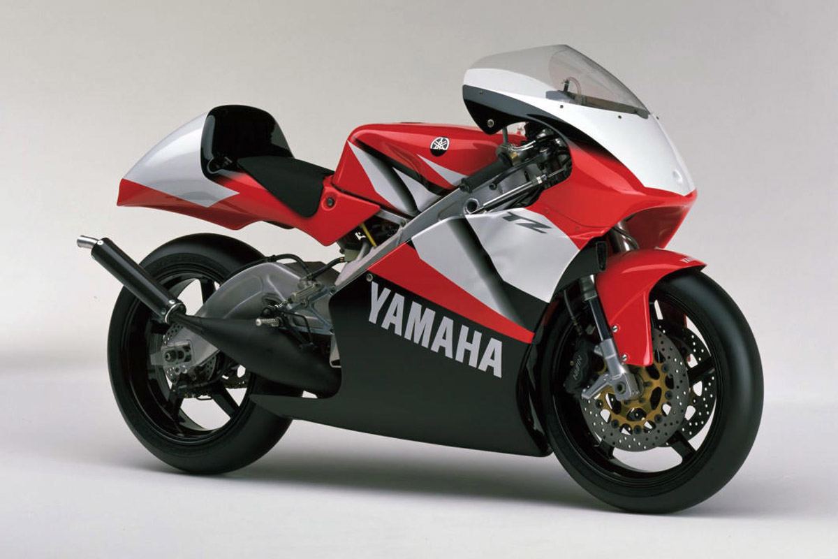 La última evolución de la Yamaha TZ250 se comercializó en la década 1999-2009