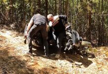 Enduro con una Harley-Davidson