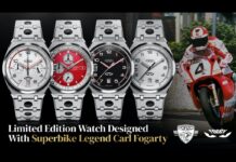 Relojes Forzo edición limitada Carl Fogarty