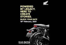 Teaser Honda H'ness CB350
