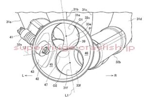 Patente escape Suzuki GSX-R1000R 2021