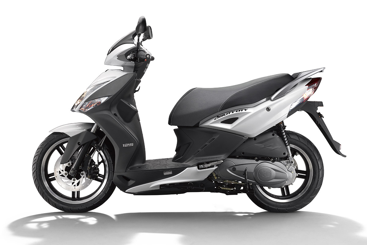 KYMCO Agility City 125 2021 blanco lateral