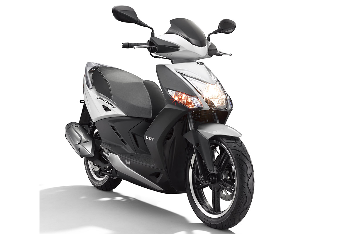KYMCO Agility City 125 2021 blanco tres cuartos