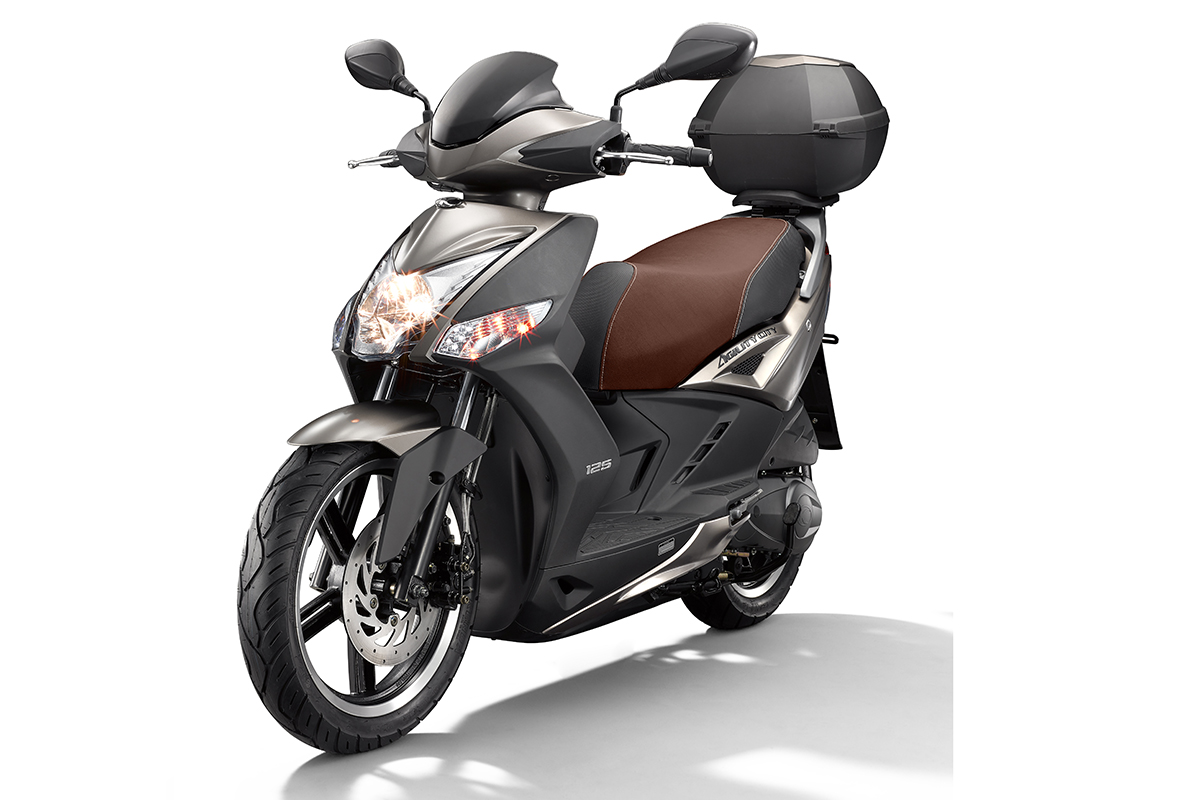 KYMCO Agility City 125 2021 marrón con topcase